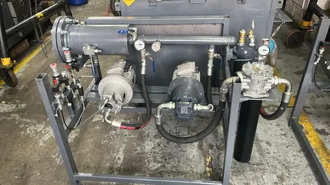 Hydraulic power unit — cement mill